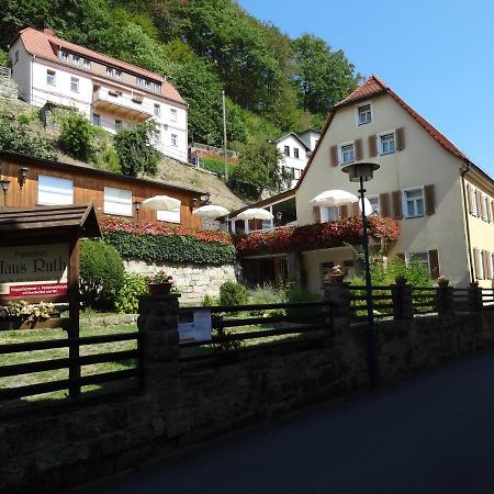 Pension Haus Ruth - Gartenhaus Stadt Wehlen Exterior foto
