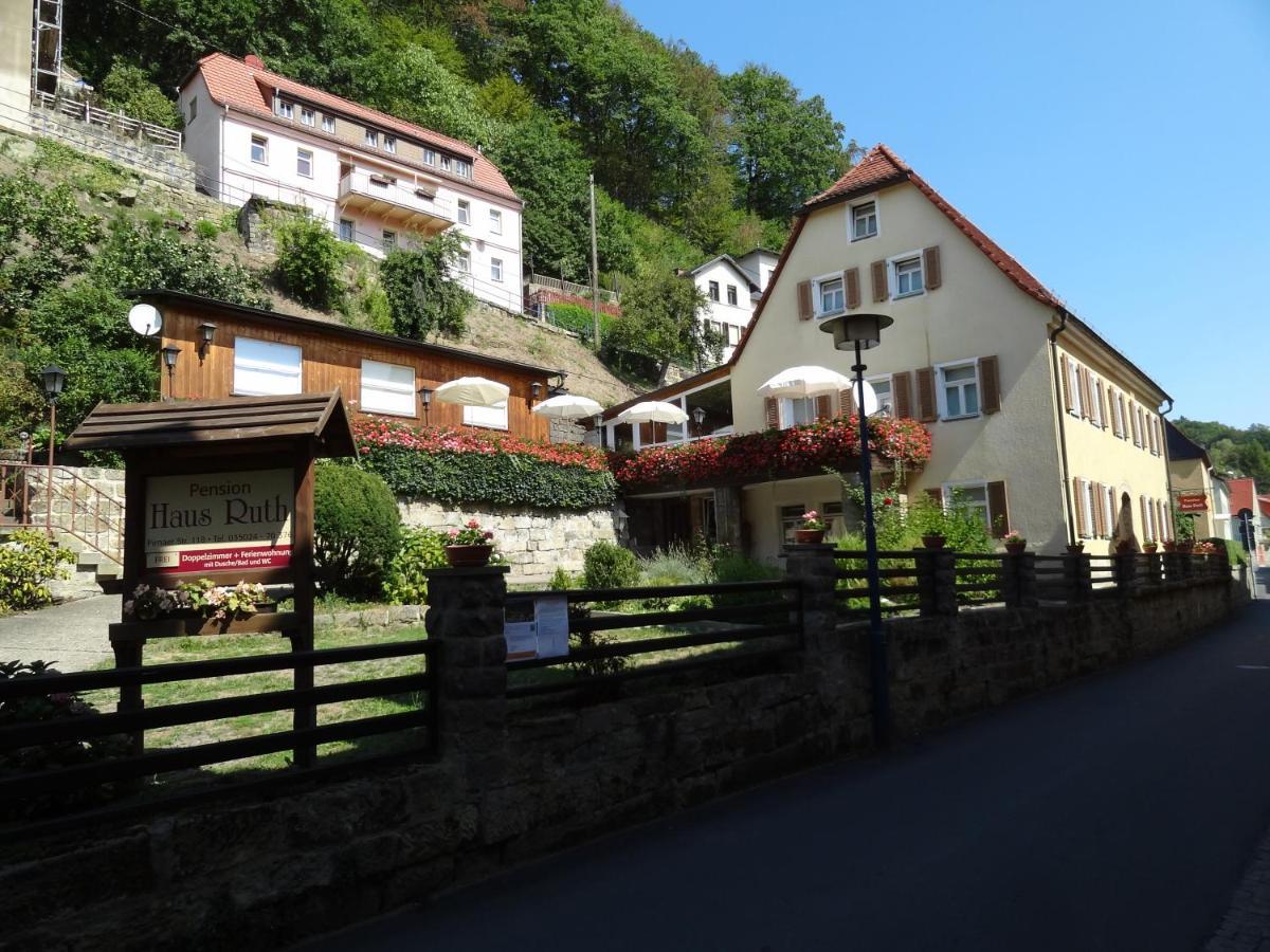 Pension Haus Ruth - Gartenhaus Stadt Wehlen Exterior foto